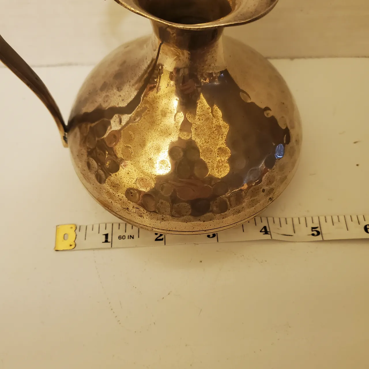 Small Brass . . . Vase? photo 3