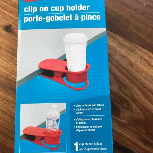 Clip On Cup Holder. photo 1