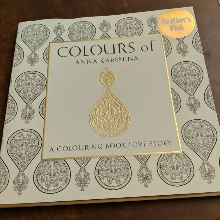 Brand New Anna Karenina Colouring Book photo 1