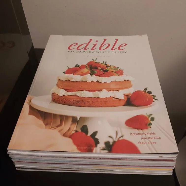 Many Editions Of Edible Magazine photo 1