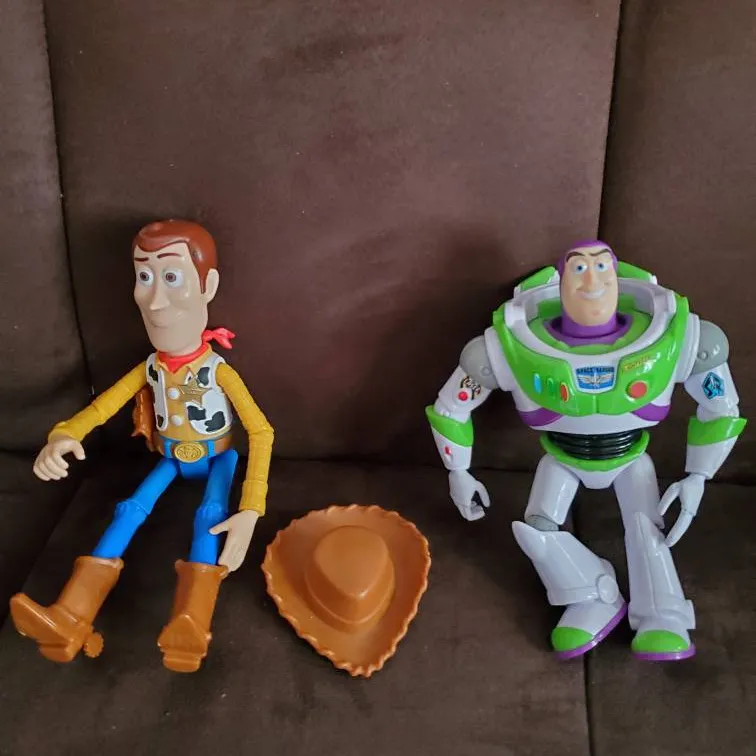 Plastic Woody And Buzz Lightyear Toys photo 1