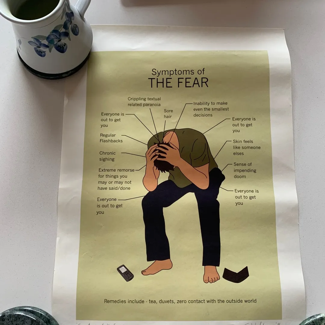 Symptoms Of The Fear Print photo 1