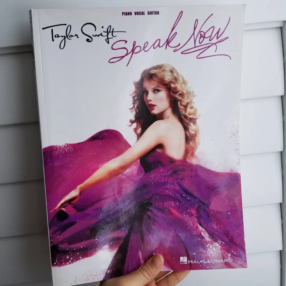 Taylor Swift Speak Now Piano Book photo 1