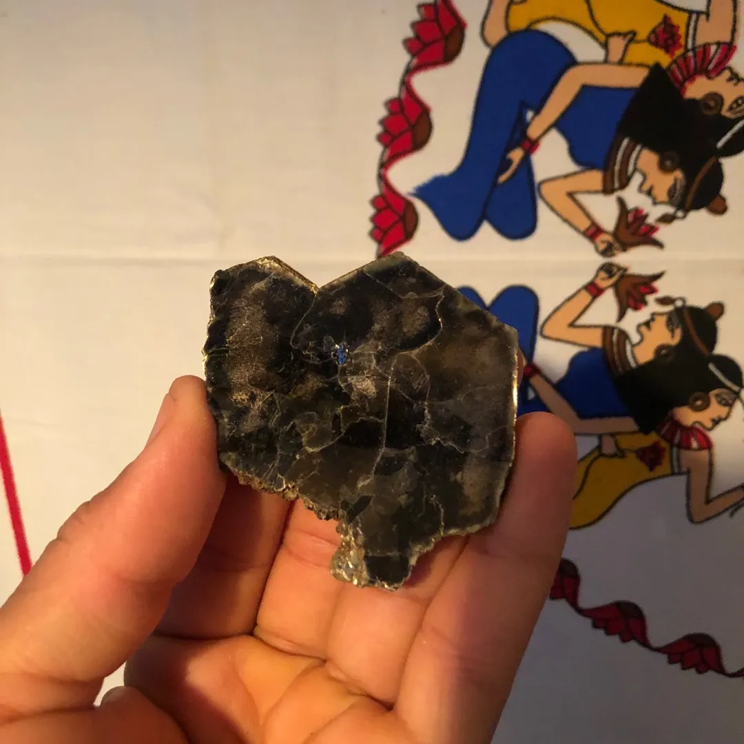Black Biotite Mica Mineral photo 1