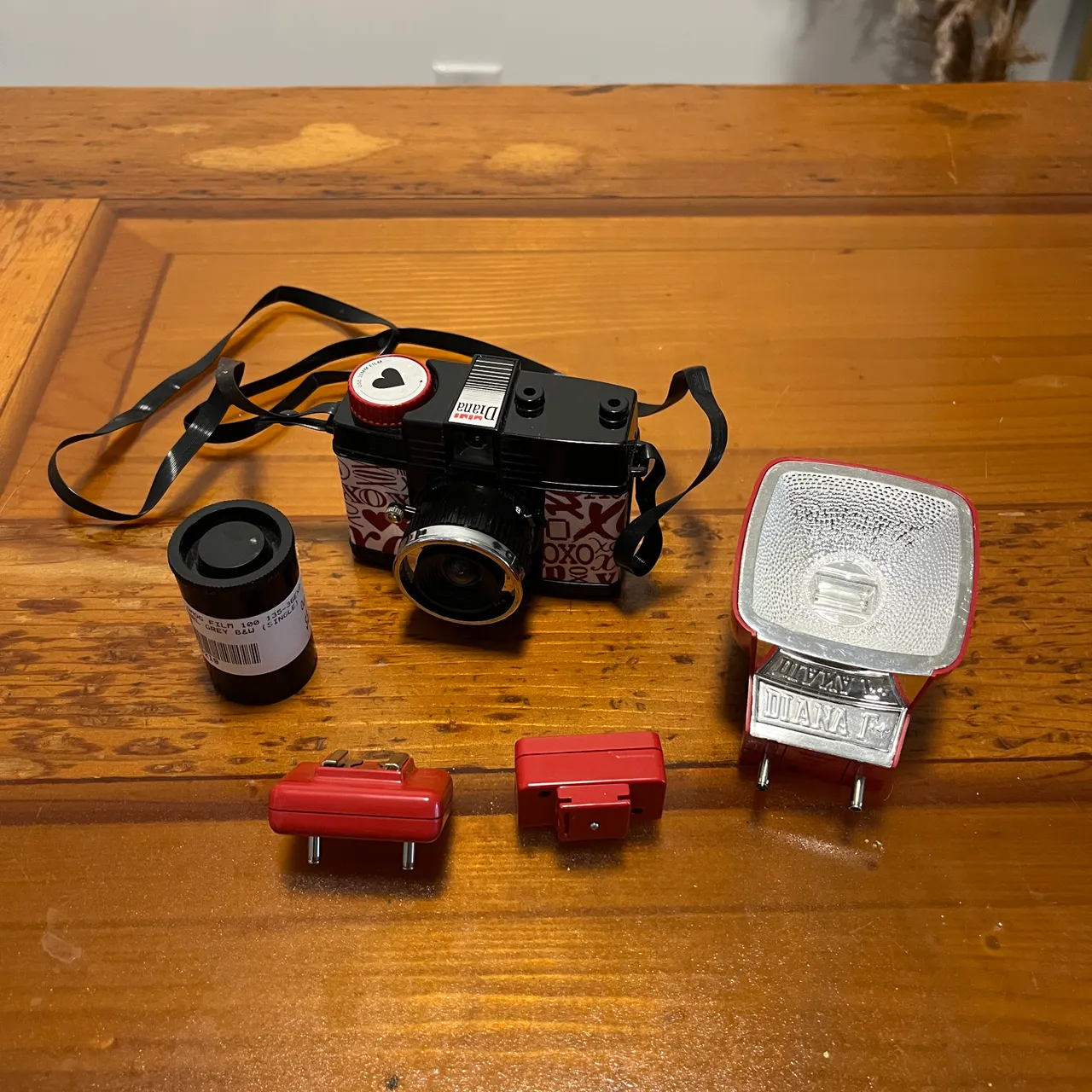 Lomography Diana F+ Medium Camera (Love Letters), with Adapters photo 6