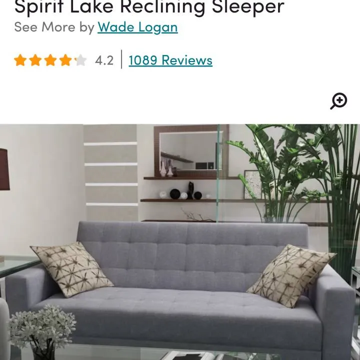 Sofa Reclining Sleeper photo 3
