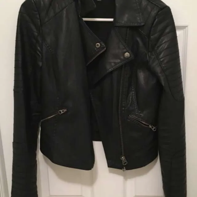 Topshop Leather Jacket photo 1