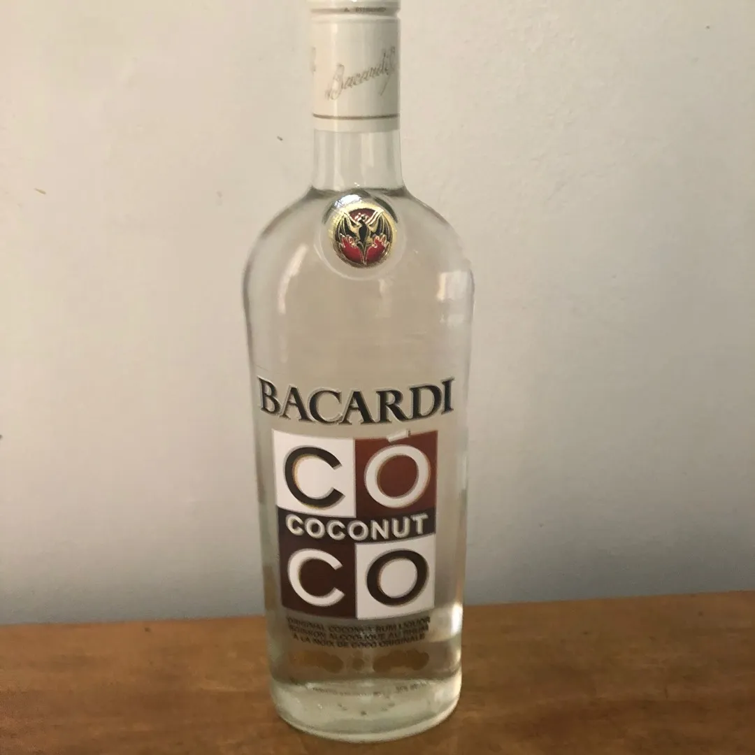 Unopened Bottle Of Coconut Run photo 1