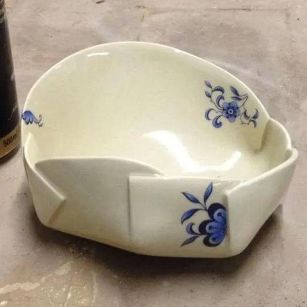 Ceramic Folded Bowl photo 1