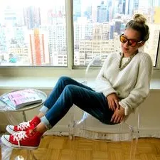 Red High Top Converse photo 1