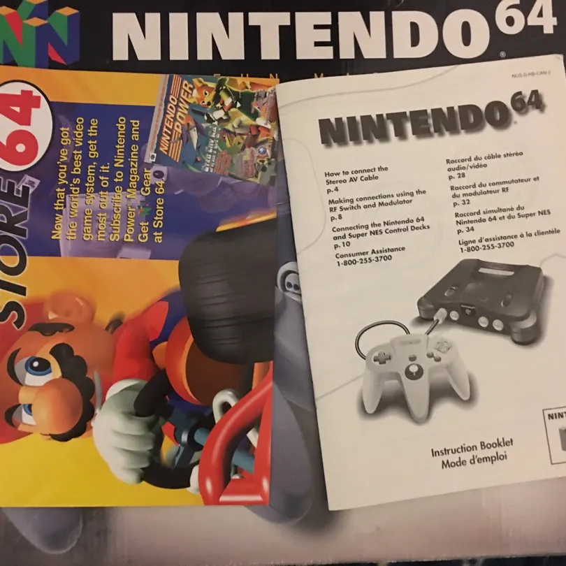 Nintendo 64 (N64) In Original box photo 4