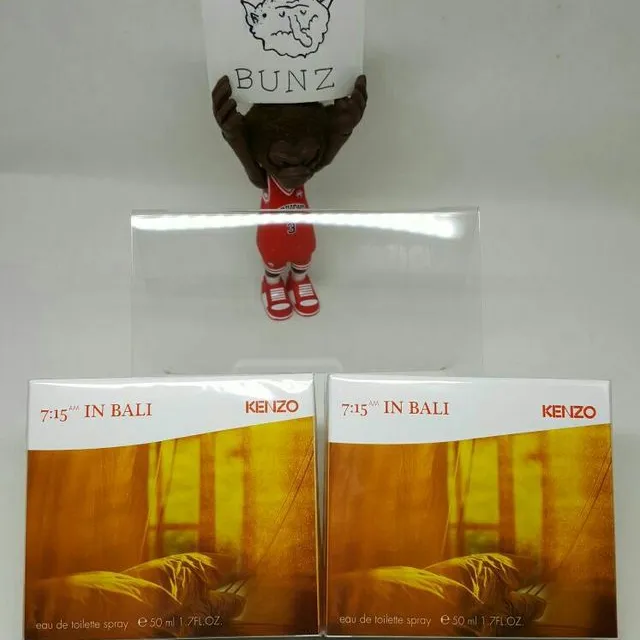 2 Rare Brand New 100% Authentic 7:15 AM In Bali By Kenzo Eau ... photo 1