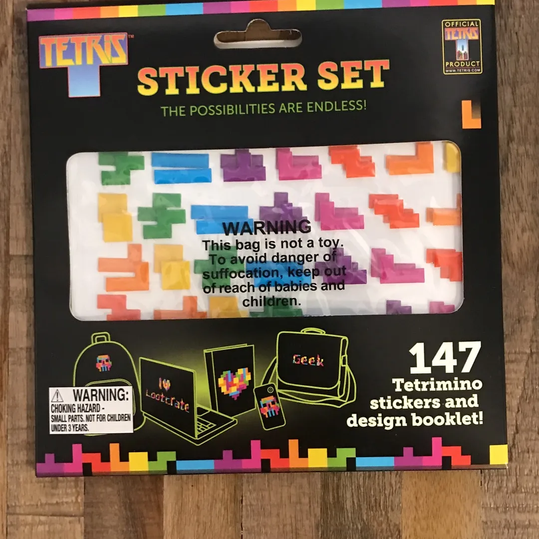🤹🏻‍♂️ Tetris Sticker Set photo 1