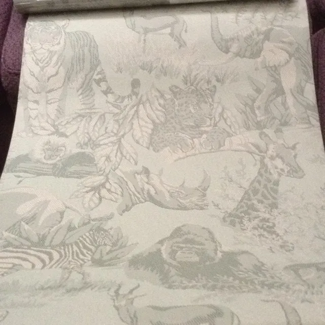 Wildlife Vinyl Costed Wall coverings Aka Wall Paper photo 1
