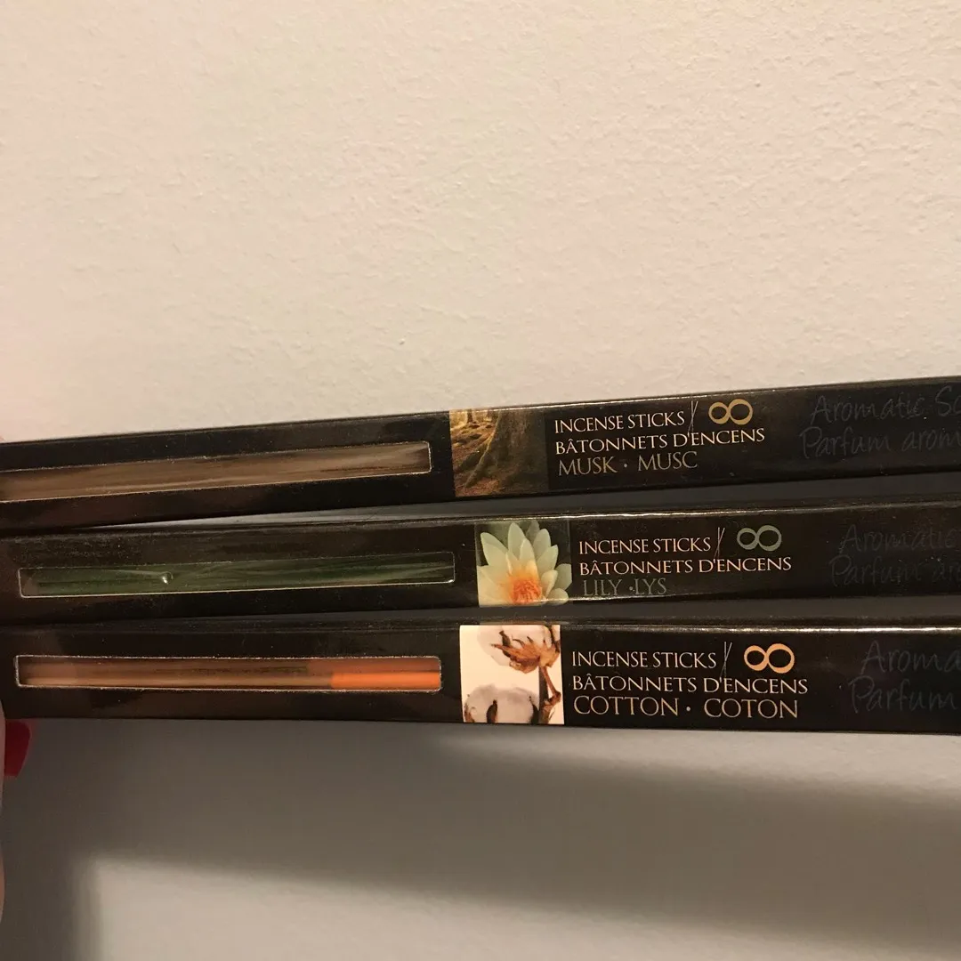 3 Unopened Boxes Of Incense photo 1