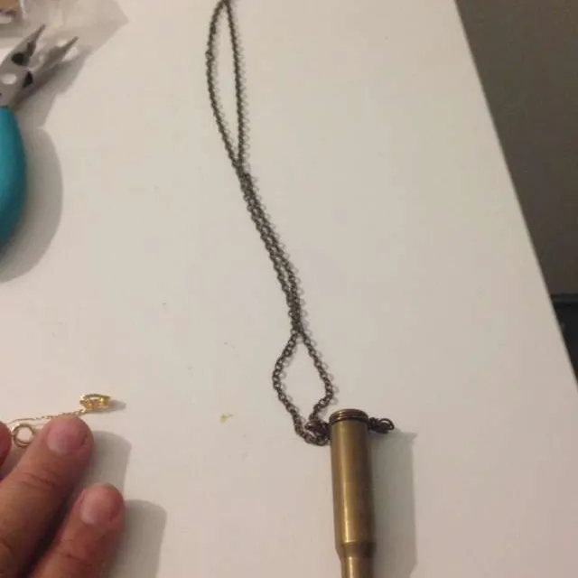 Quartz Bullet Necklace photo 1