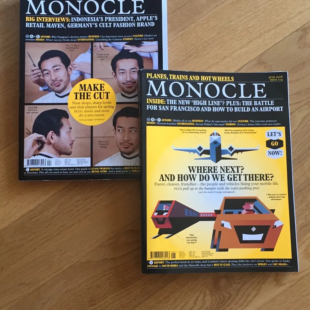 Monocle Magazine- June And April 2018 Issues photo 1