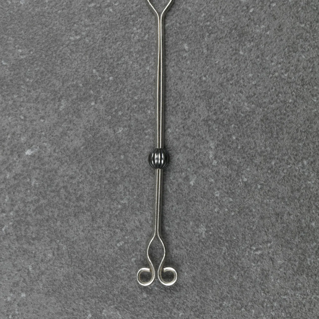 The Epicure - Artisanal Handmade Silver Roach Clip photo 4