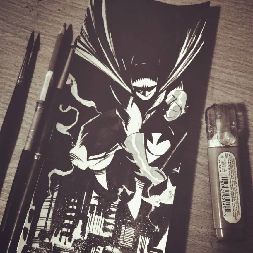Drawing - Batman photo 1