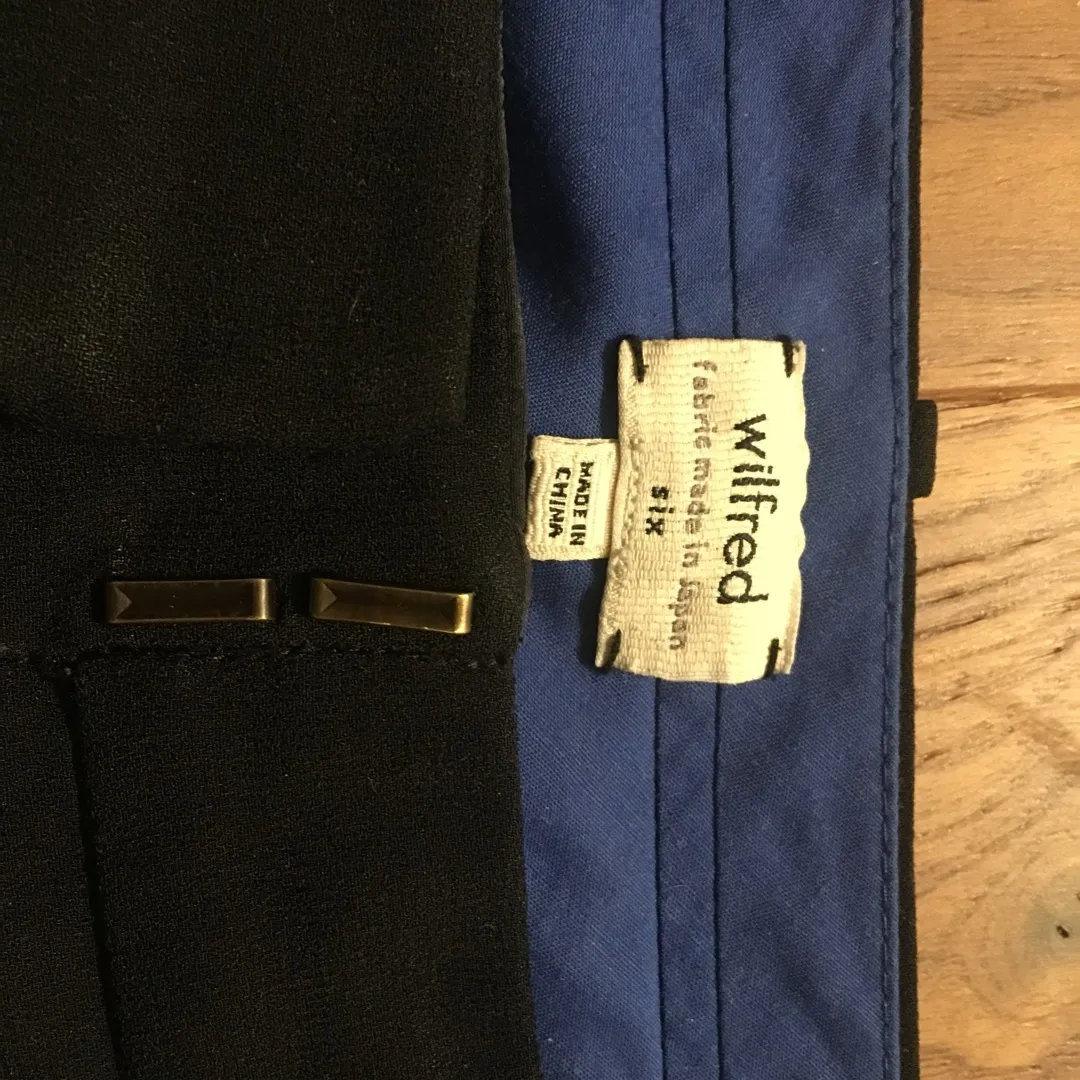 Wilfred Trousers Size 6 photo 3