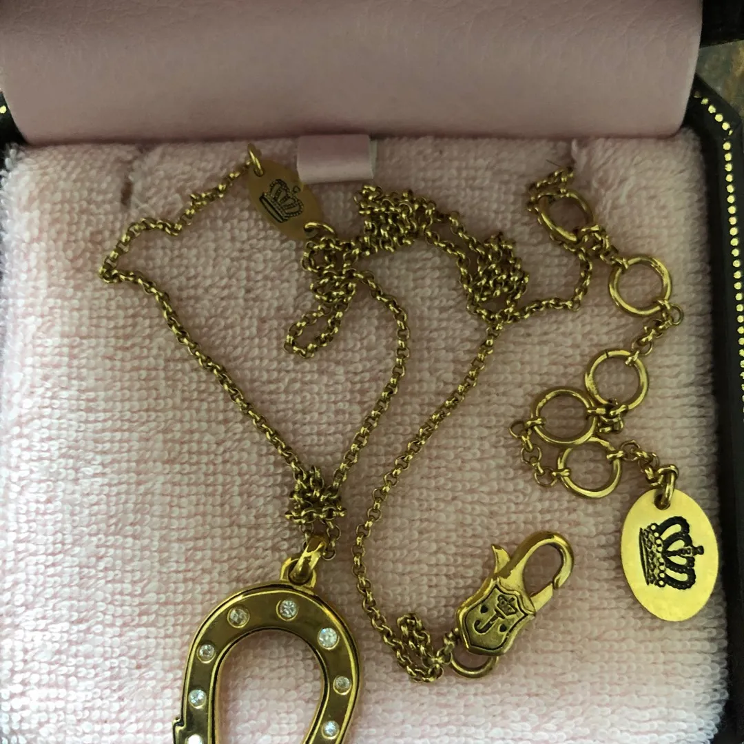 Juicy Couture Lucky Horseshoe Necklace photo 3