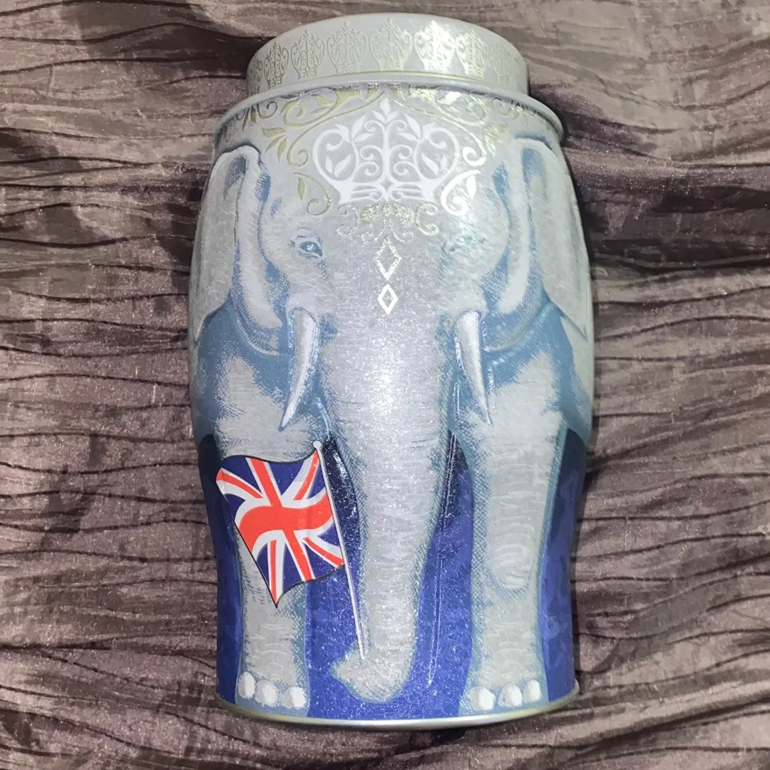 British Elephant Novelty Tea Container photo 1