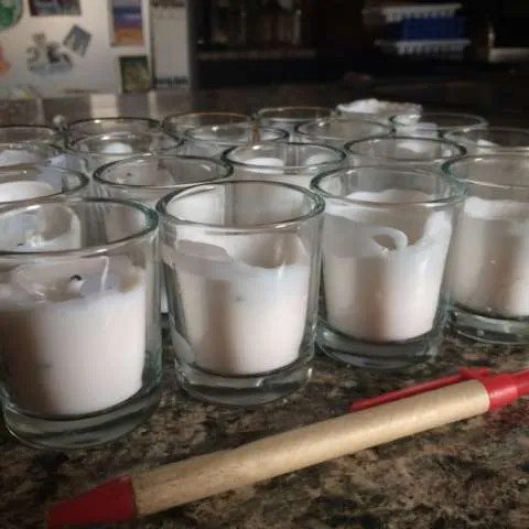 Votive Candle Holders + Candles photo 1