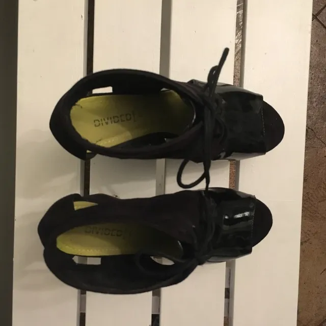 Black h+m Shoes Size 37 photo 3