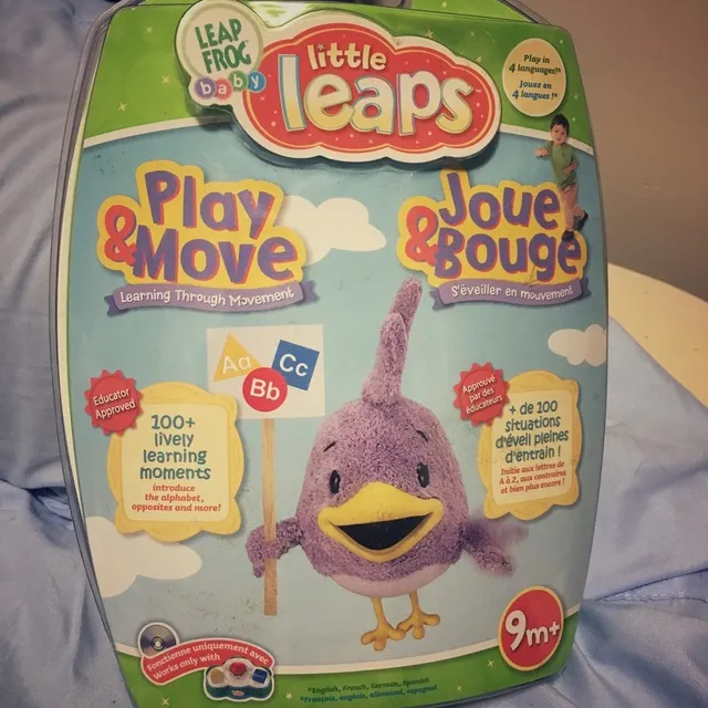 New Leap Frog Baby Little Leaps Play & Move Learning Through ... photo 1
