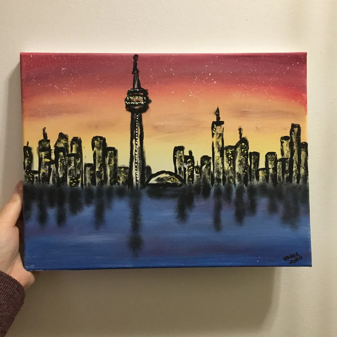 Toronto Skyline Painting photo 1