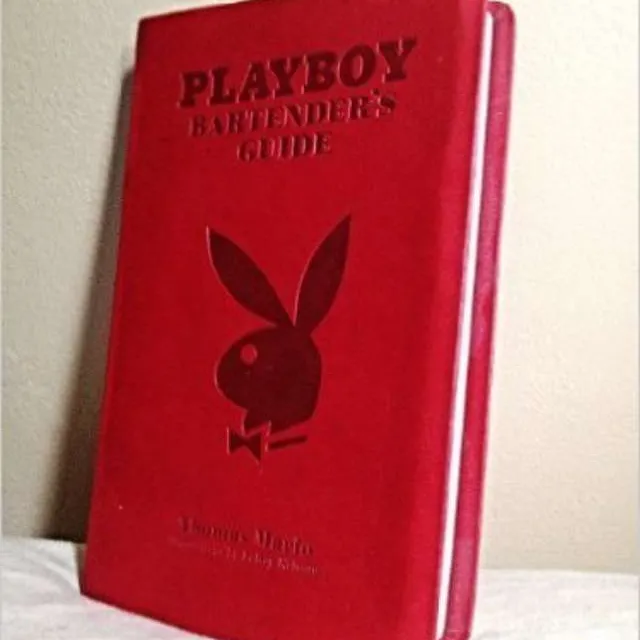 Playboy Bartenders Guide by Thomas Mario (embossed leather co... photo 1