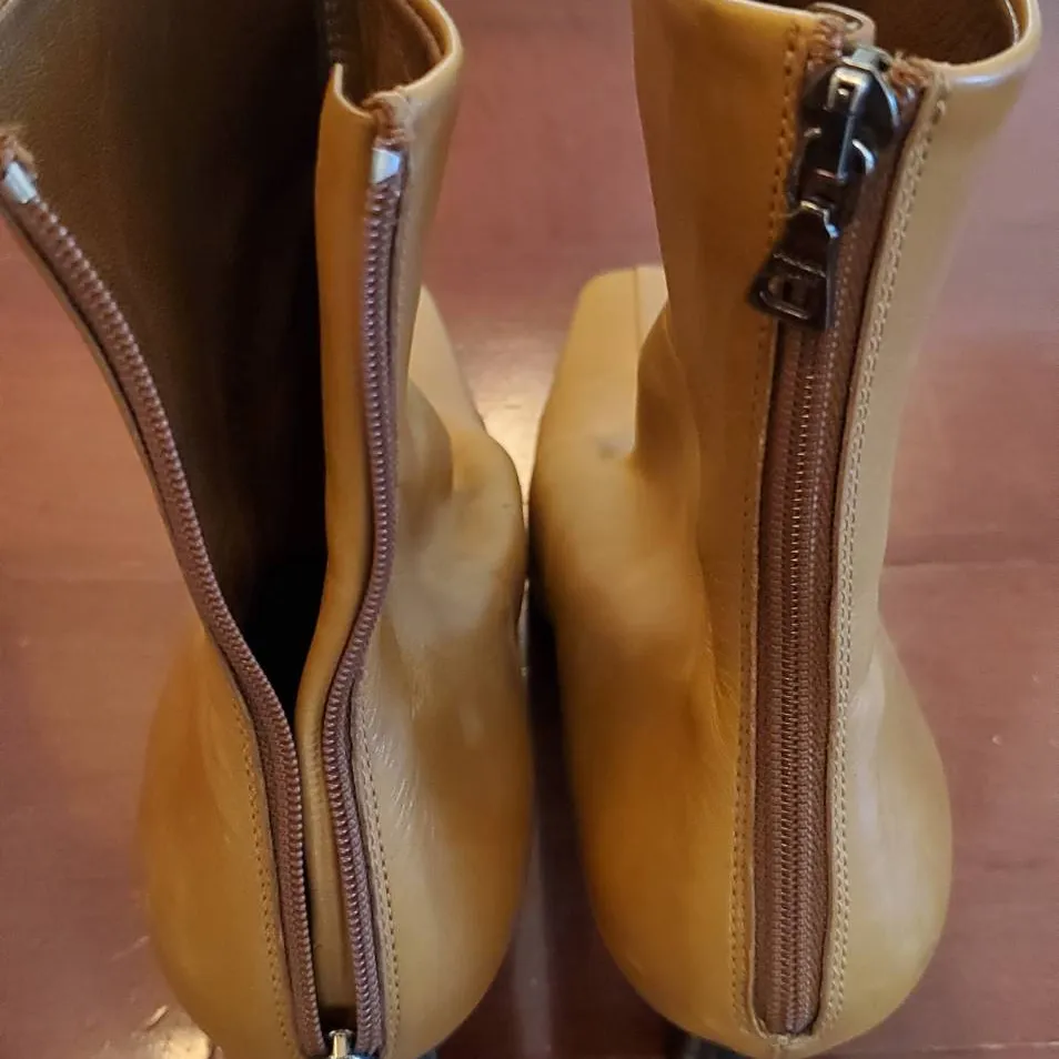 Prada Leather Boots 7/7.5 photo 5