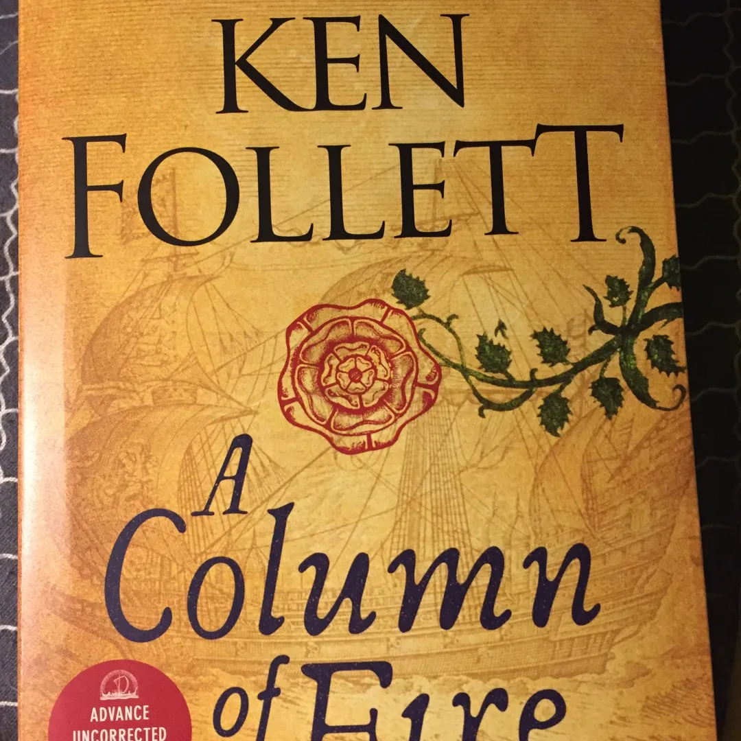 A Column Of Fire By Ken Follett photo 1