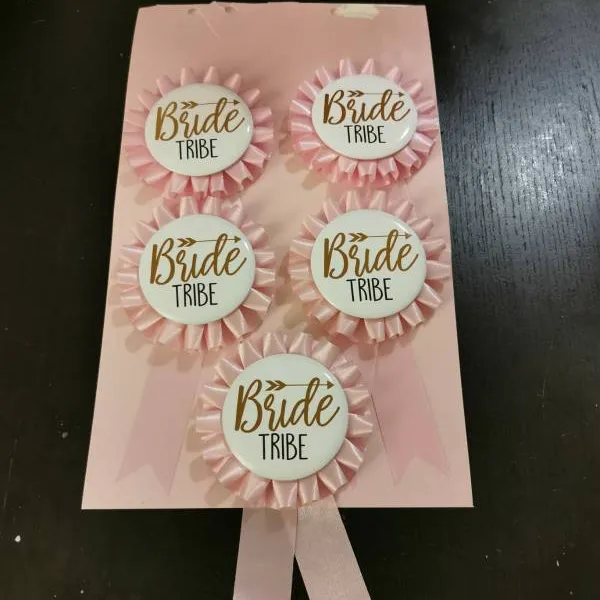 Bride Tribe Buttons photo 1