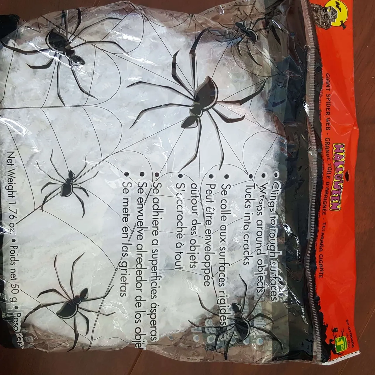 Halloween spider webs photo 1