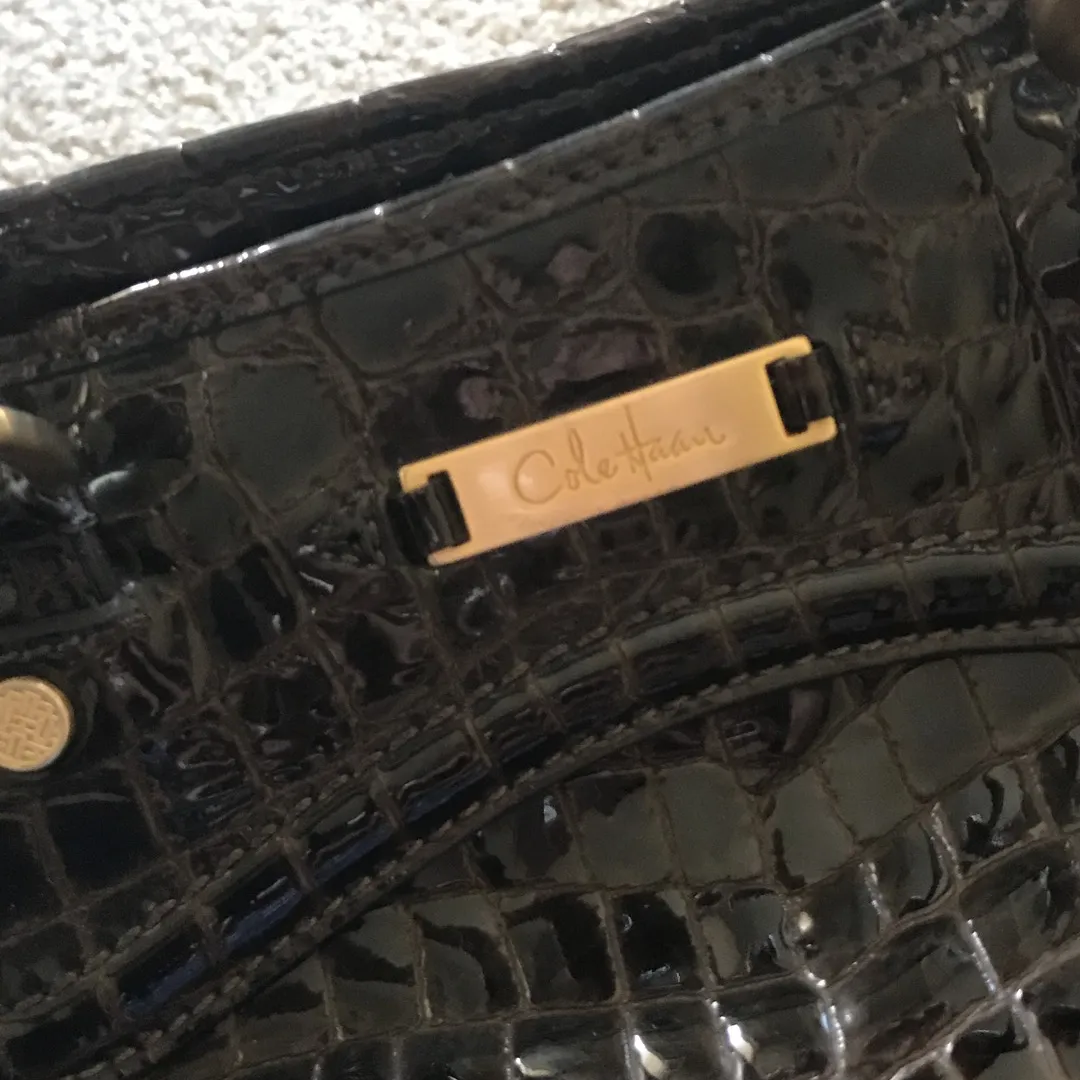 Patent Leather Cole Haan Tote Bag photo 3