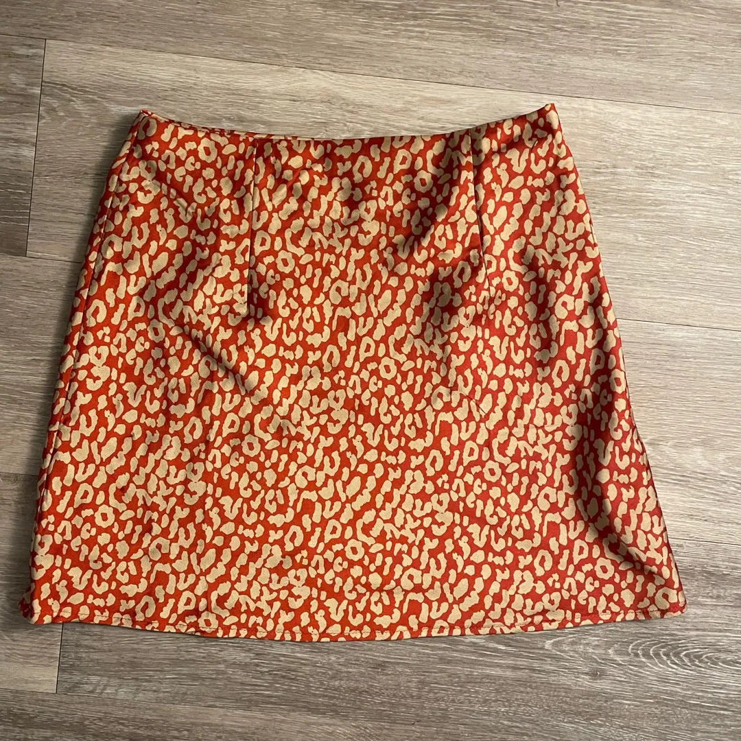 Printed Mini Skirt photo 1