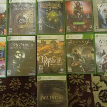 XBox360 Games- Whole Lot Or Individual Depending On Trade. photo 1