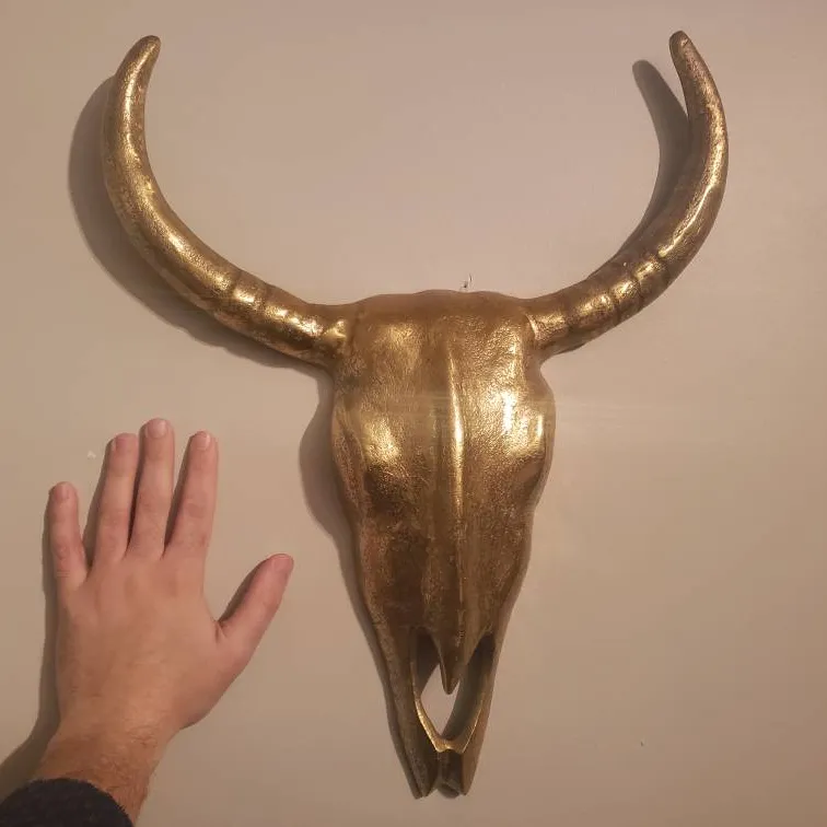 Gold Bull Skull photo 1