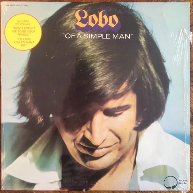 Lobo - Of A Simple Man Vinyl Record (1972) photo 1