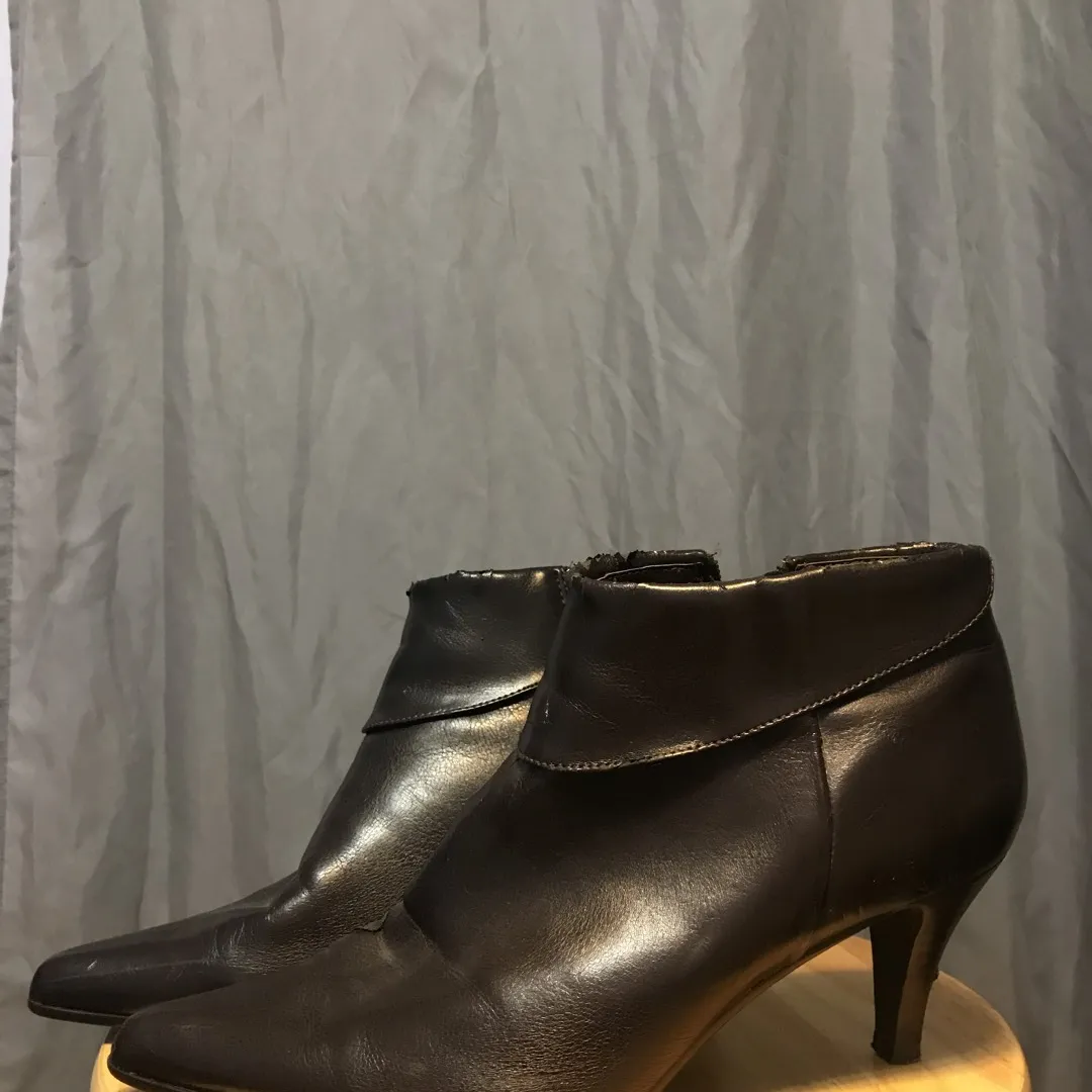 Bass Heeled Ankle Boots photo 1