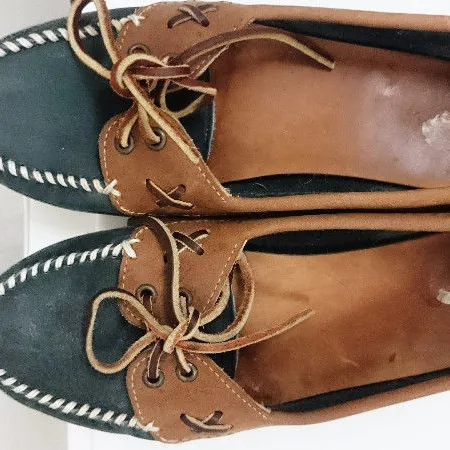 Vintage Ralph Lauren Polo leather boat shoes photo 1