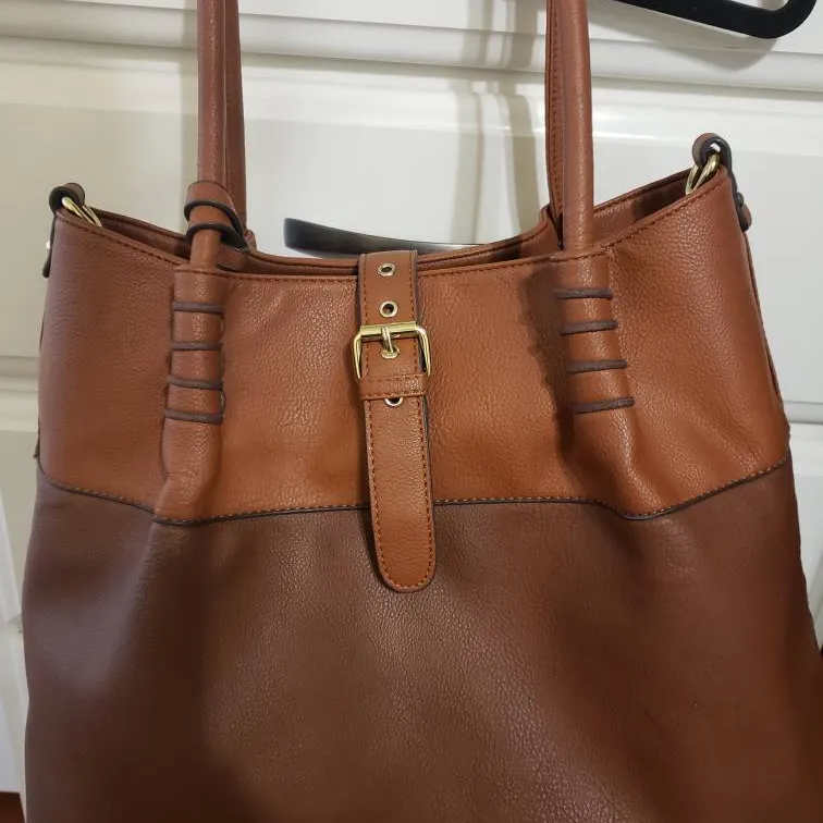 Leather Brown Purse photo 1