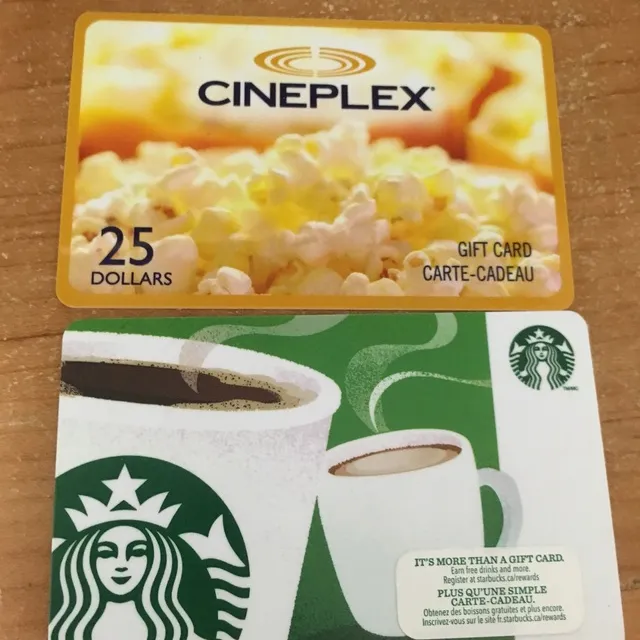 $50 Starbucks Gift Card photo 1