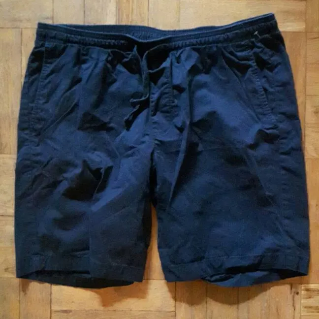 GAP New Navy Blue Drawstring Shorts photo 1