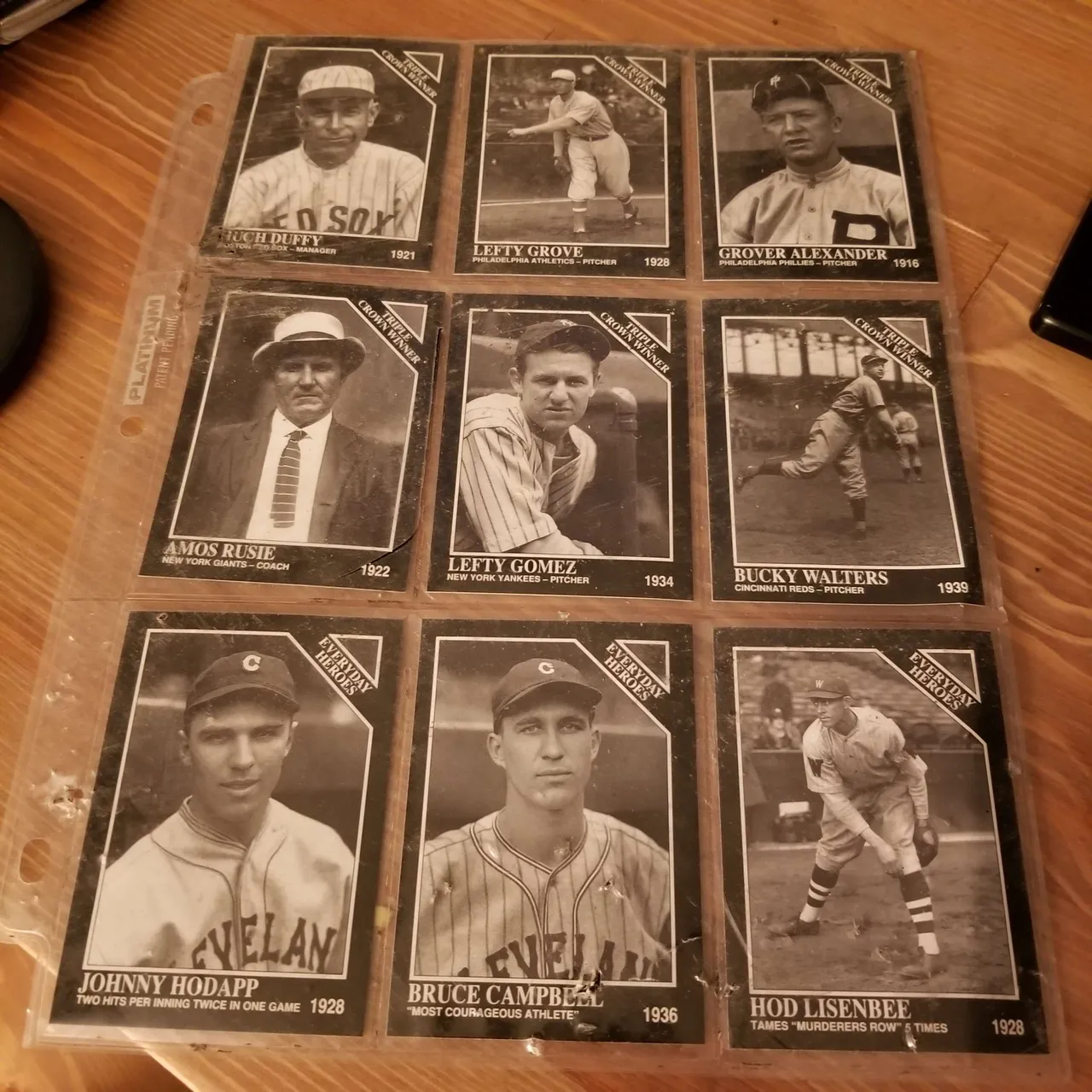 Baseball cards set 1920s photo 1