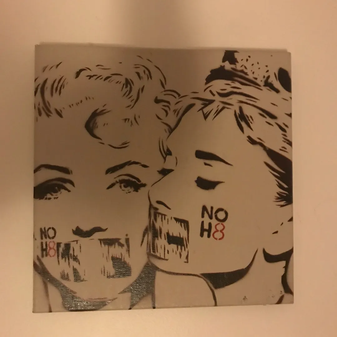 Marilyn & Audrey #NoH8 Pop Art photo 1