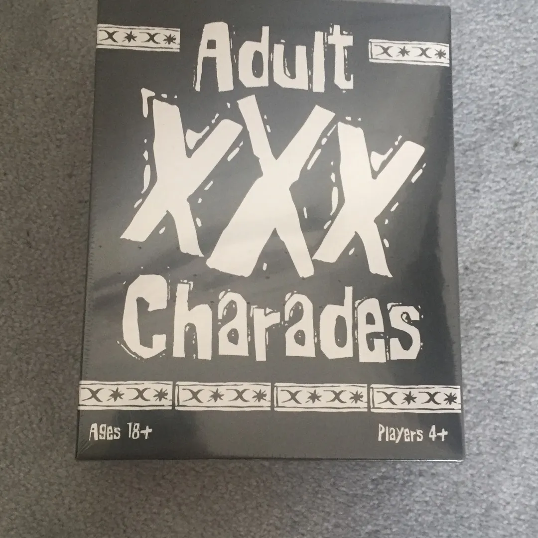 BNIW Adult XXX Charades photo 1