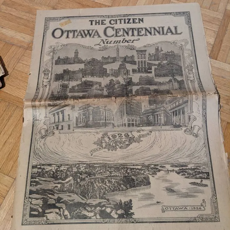 Antique Canadian Newspapers photo 3
