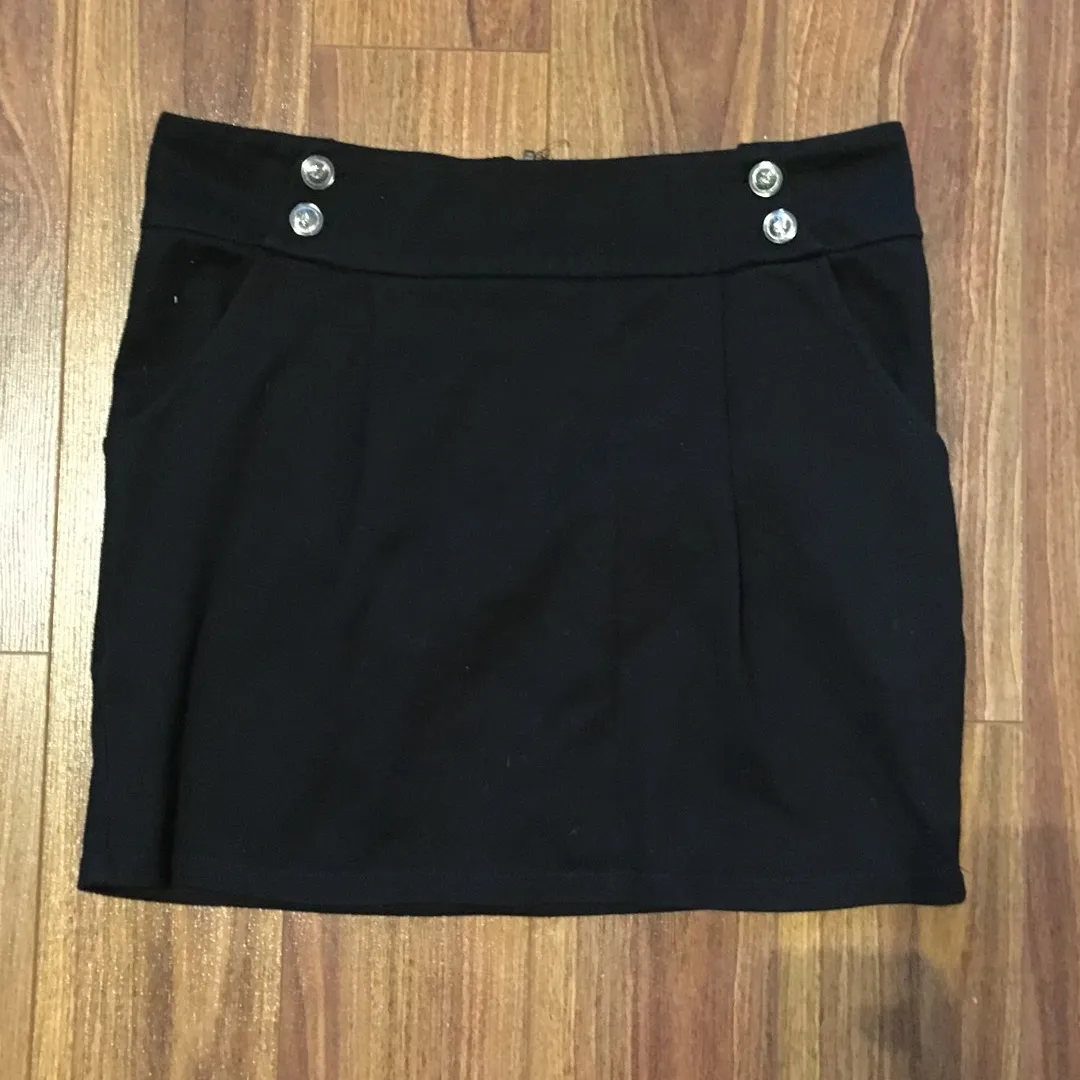 F21 Black Skirt photo 1